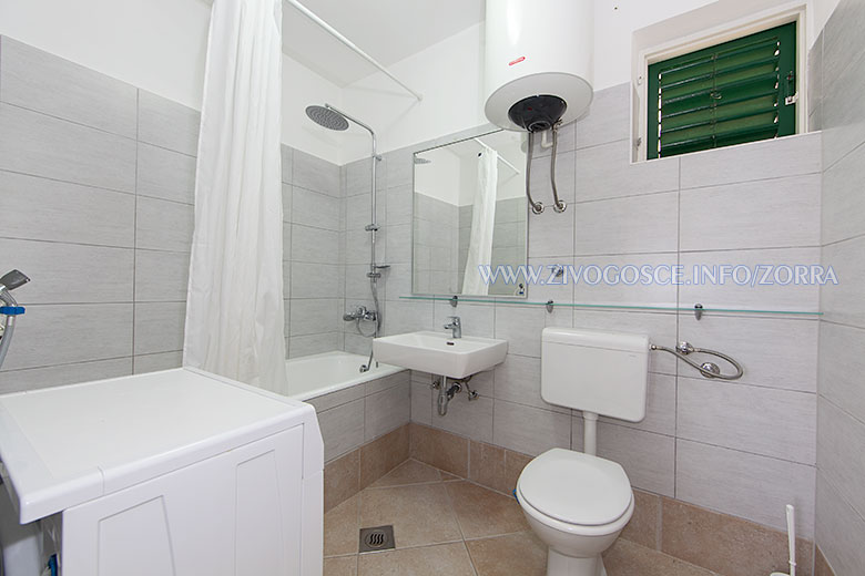 apartments Zorra, Živogošće - bathroom